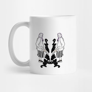 Qsize symmetric style Mug